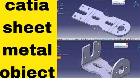 catia how to insert part into generative sheet metal design|generative sheet metal design.